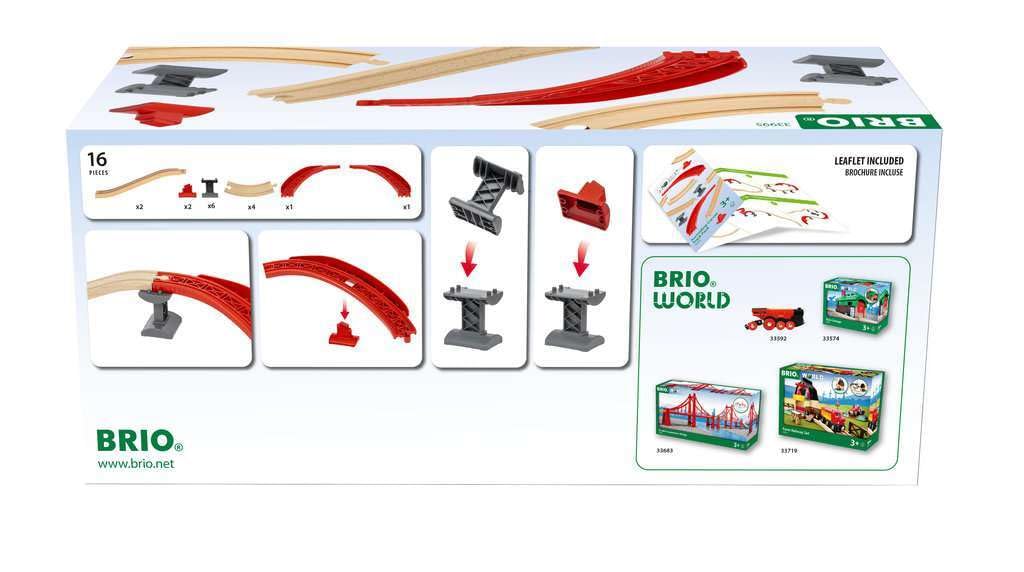 BRIO World - Schienenpaket Berg und Tal