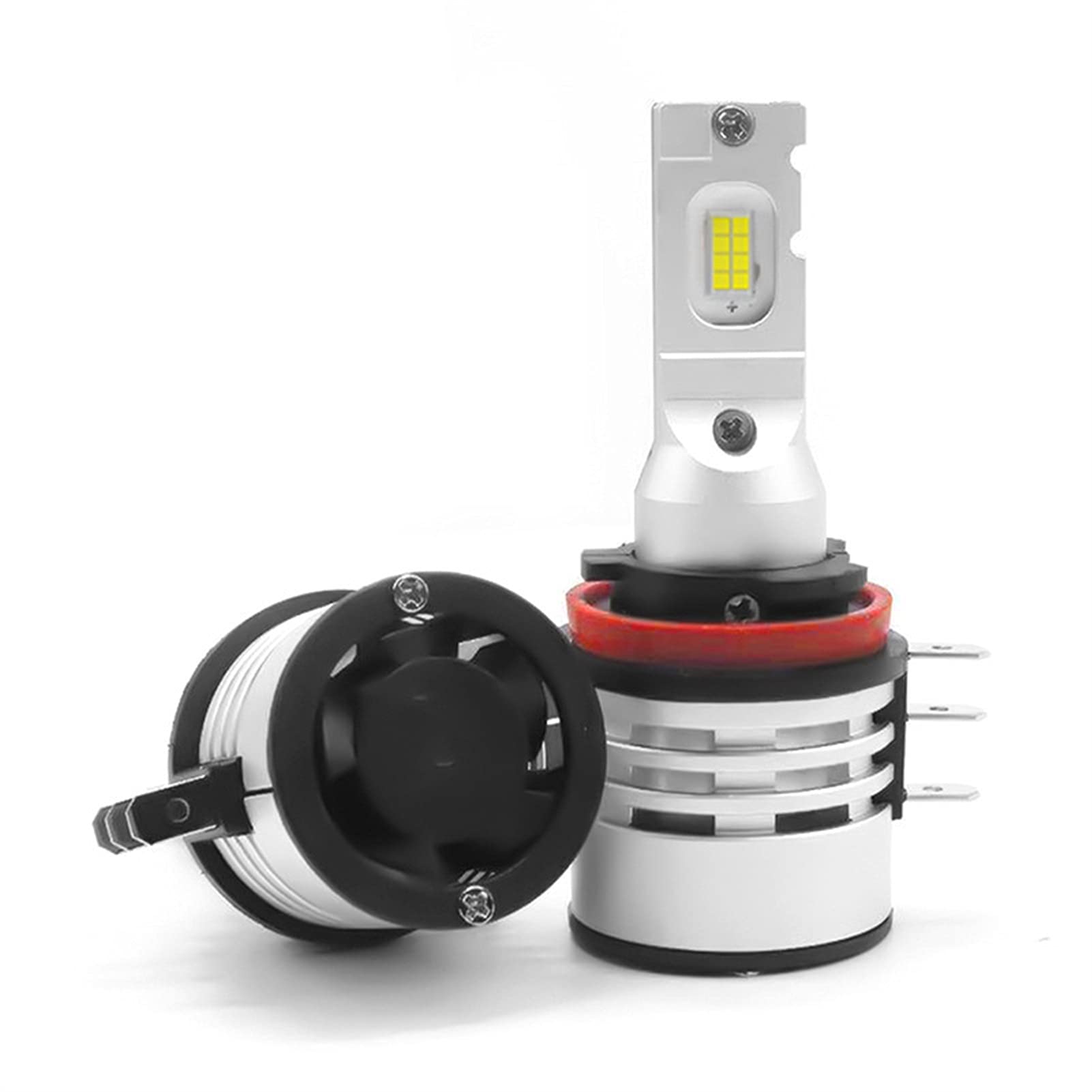 Kit de Conversion du xénon Super Bright Haute Puissance H15led phares Ampoule 9005 9006 H11 Voiture H7 H4 LED Phare Auto et Moto (Size : H13)