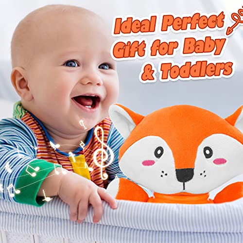 daboot Musical Baby Toys, Cute Fox Baby Newborn Toys for Toddlers Babies 0 3 6 9 12 Month, Infants Baby Toy for Girls… - Image 8