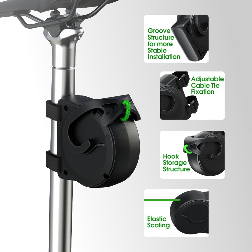 Laisse de Vélo pour Enfants, Système de Traction de Vélo pour Enfants, Laisse Rétractable, Conduite Facile, Vélo pour Enfants Sûr