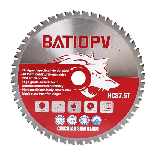 BATIOPV TCT Circular Saw Blade 190mm