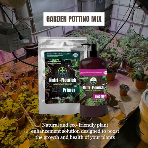 Nutri Flourish Fertilizante Granulado en Polvo, 2 Pack miniatura 2