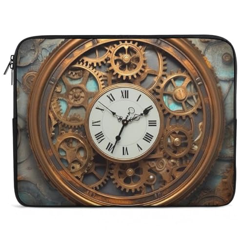 Funda protectora para laptop Rusty Steampunk 15 pulgadas