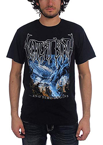 Qingning TCVCCV Decrepit Birth - Mens Time Begins T-Shirt, Black Cover