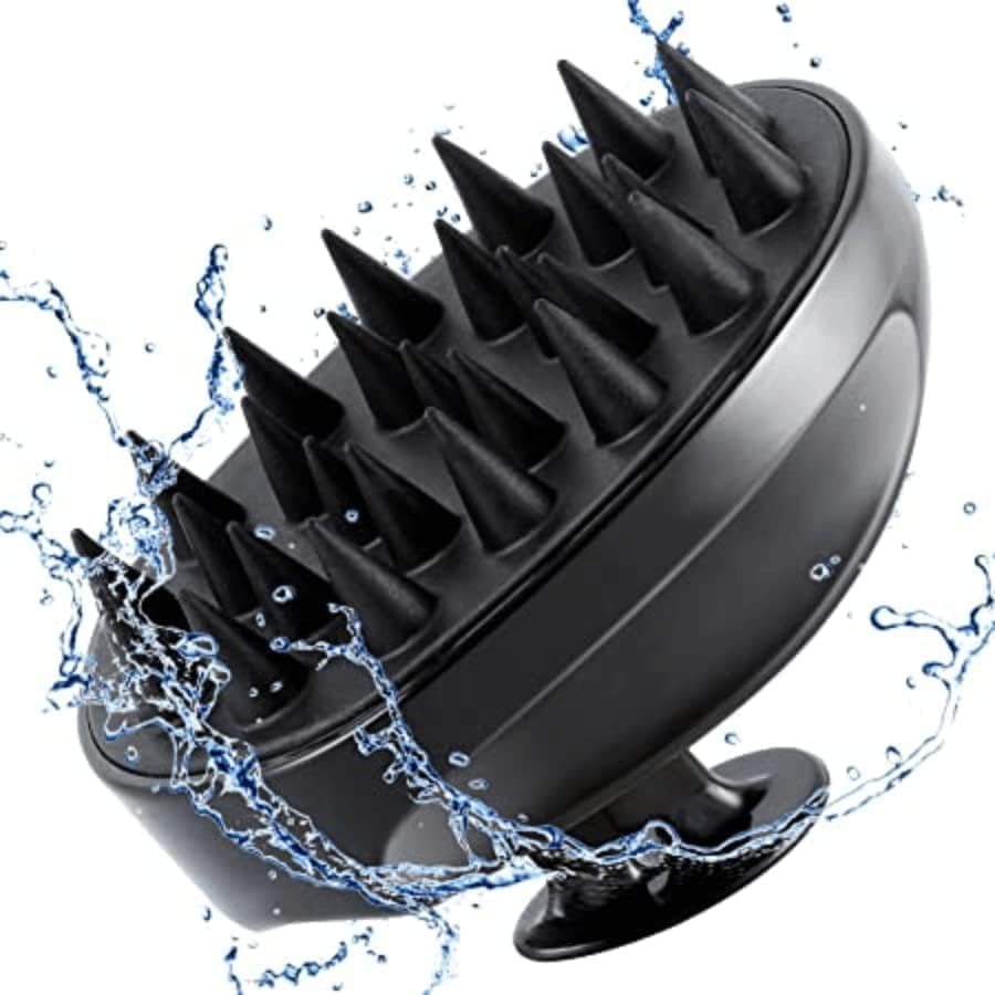 TROXXON Hair Scalp Massager Shampoo Brush with Soft Silicone Bristles (Pink) (B0CZJPMSSK) Amazon Price History, Amazon Price Tracker