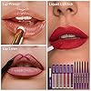 UCANBE-13pcs-Ladys-Night-Lipstick-Makeup-Set-6-Velvety-Matte-Liquid-Lipsticks-6-Matching-Smooth-Lip-Liner-1-Moisturizing-Lip-Gloss-Primer-Waterproof-Long-Lasting-Lip-Make-Up-Gift-Kit UCANBE 13pcs Lady's Night Lipstick Makeup Set, 6 Velvety Matte Liquid Lipsticks + 6 Matching Smooth Lipliner Pencil + 1 Moisturizing Lip Gloss Primer, Waterproof Long Lasting Lip Make Up Gift Kit