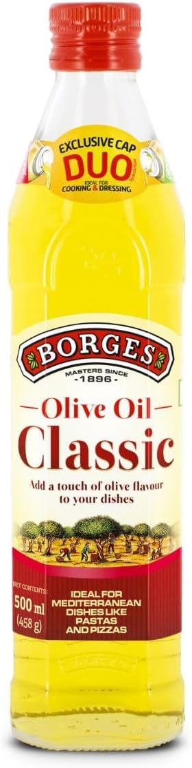 - Classic Olive Oil - 500 ml | Multipurpose Pure Olive Oil | Packed in Spain