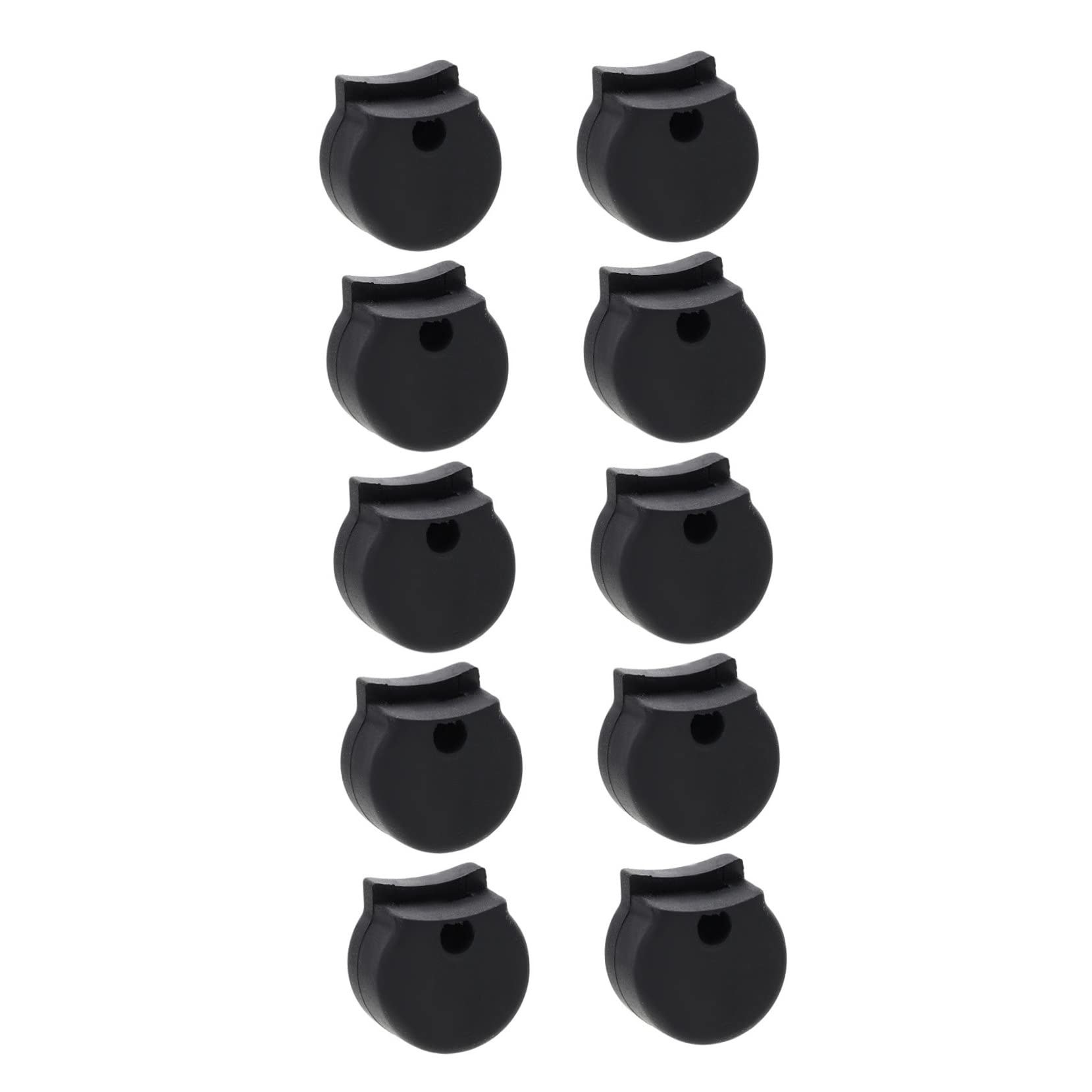 ERINGOGO 10Pcs Lightweight Silicone Thumb Rest Pads for Clarinet Comfortable Finger Cushion and Protector for Clarinet Players Smooth Edges Easy Installation for Personal