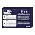 Gel Soft Flexible Ice Pack for Injuries - 2 Pack (Medium 7.5" x 11.5") Reusable Hot & Cold Compress for Pain Relief, Freezer Cold Pack for Hip, Shoulder, Knee - Cooling Gel Pad for Swelling, Bruises