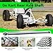 XIKOBY 40 Inch Go Kart Rear Axle Kit Compatible with ATV Quad 4 Wheeler Dune Buggy Trailer, Go Cart Live Axle Shaft with 1