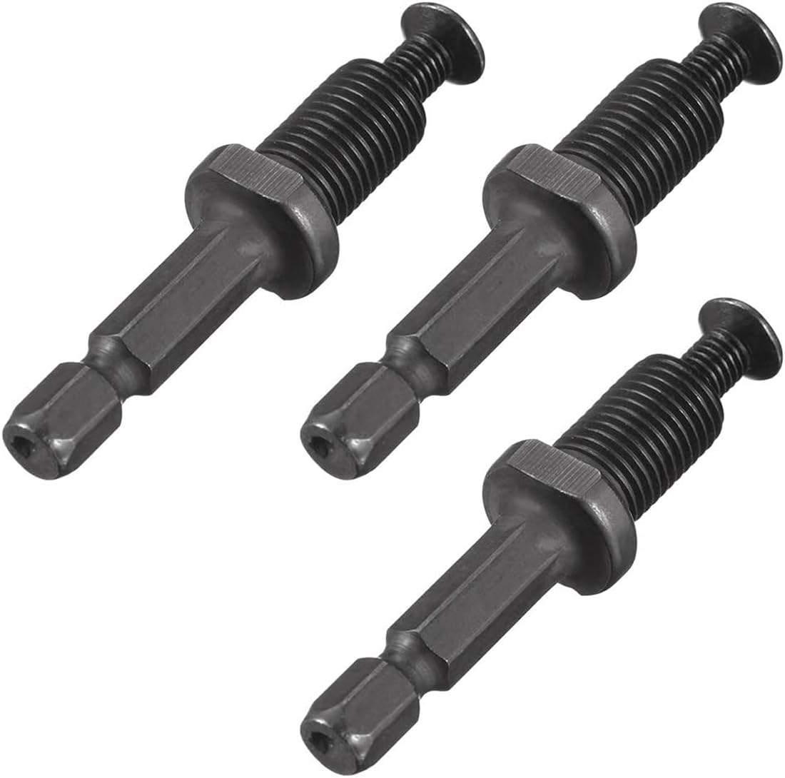 Up to Date Products & Tools 3 Pcs Drill Chuck Adapter 3/8-24UNF Thread Keyless Drill Chuck Adapter Hex Shank for Impact Driver 3 Pcs By Mr. DIY Crafts (B0D9NPC128) Amazon Price History, Amazon Price Tracker