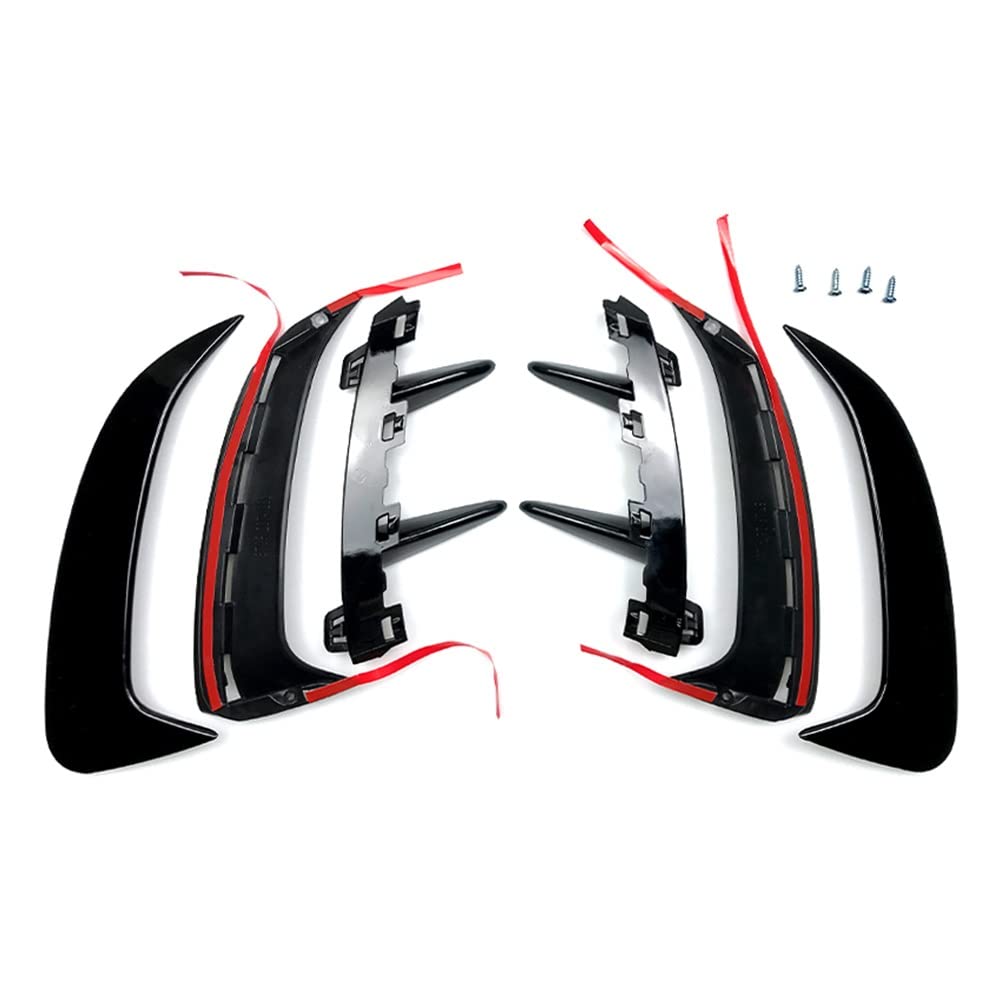 Zjbzq Auto Heckstoßstangen Diffusor Spoilerlippe F Produktbild-Vorschau 9