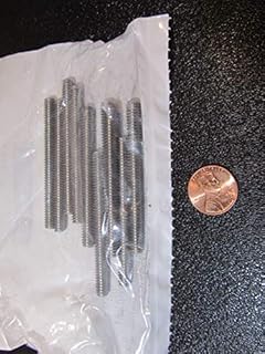 18-8 Stainless Steel Fully Threaded Round Rod, 1/4