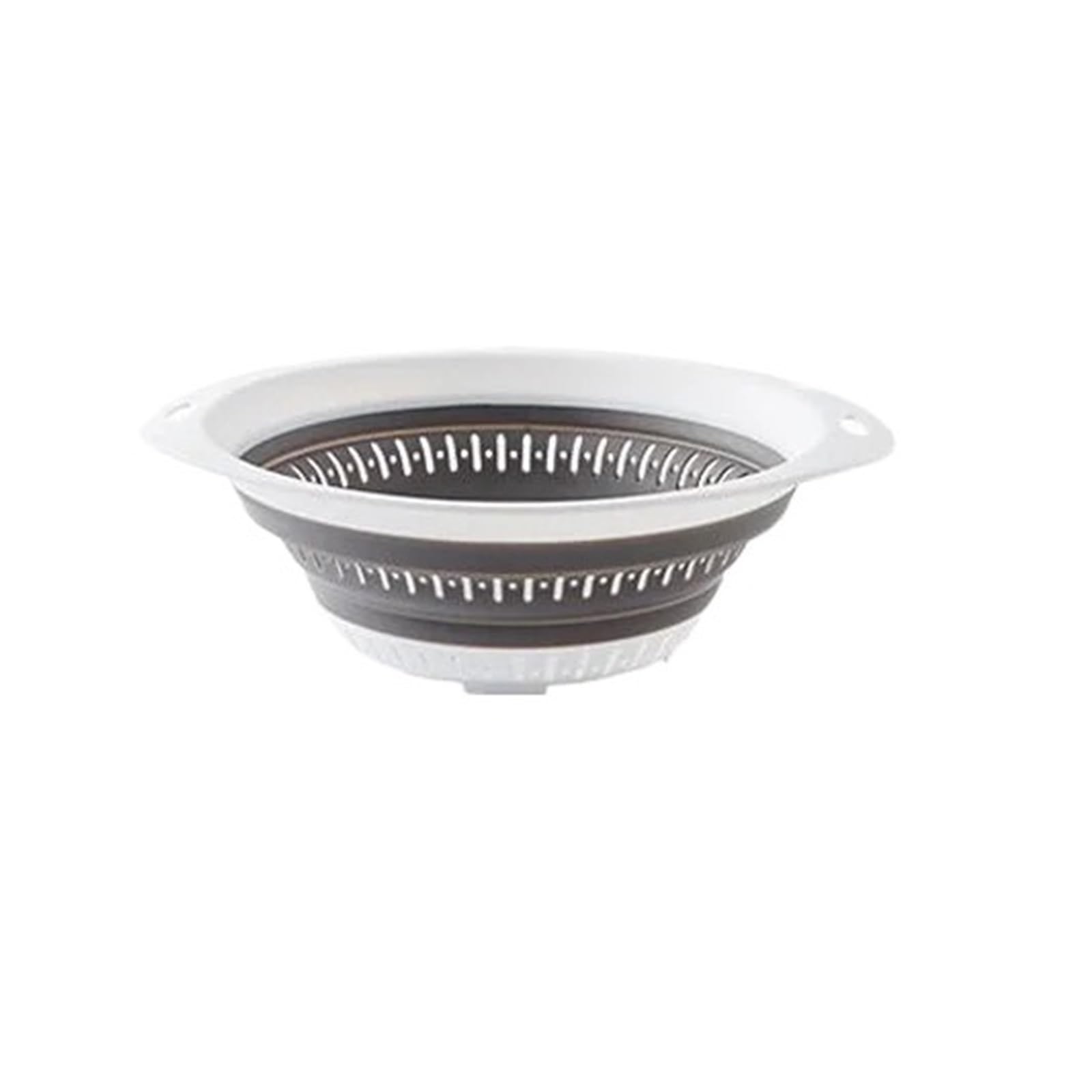 WZPTLKIBAD Collapsible Silicone Storage Basket Fruit Vegetable Drainer