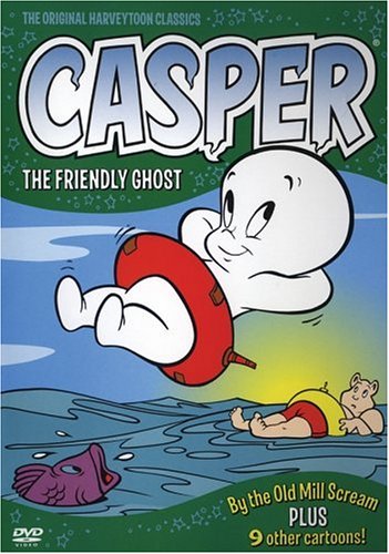 Casper the Friendly Ghost DVD para una tarde de cine familiar con niños