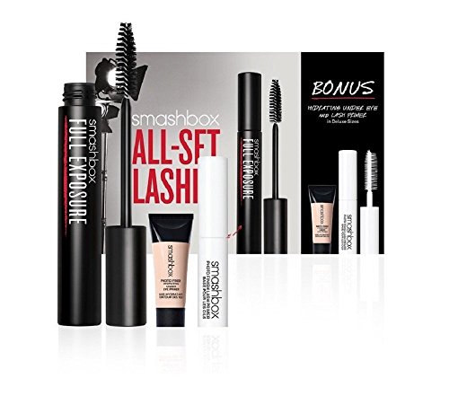 Smashbox All Set Lashes 3 Piece Set Including a Full Sized Full Exposure Mascara