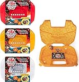 Nimm alles mit: Bringen deine Bakugan im Storage Case dort hin, wo du hingehst. Mit Platz für bis zu 14 Bakugan kannst du deine Bakugan, ihre Charakterkarten, die BakuCores und Fähigkeitskarten gemeinsam aufbewahren