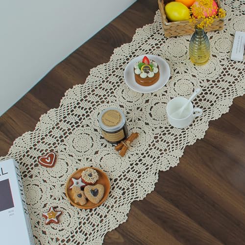 Chemin de table rectangulaire fait main pour protéger et sublimer vos tables - 5