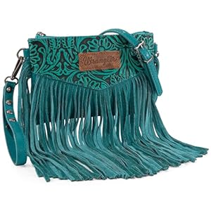 Wrangler Clutch Wristlet Fransen Geldbörse Western Crossbody Taschen für Damen