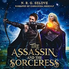 The Assassin and the Sorceress Audiolibro Por N.R.G. Selove arte de portada