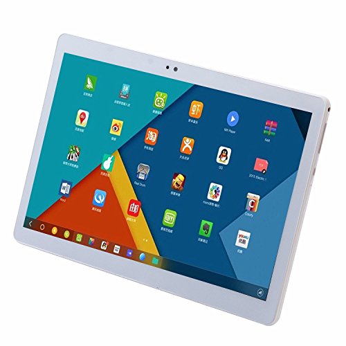 TYD 10.1インチ タブレット 2GB/32GB クアッドコア IPSディスプレイ 解像度1920 x 1080 デュアルカメラ マイクロ Bluetooth OTG (シルバー)