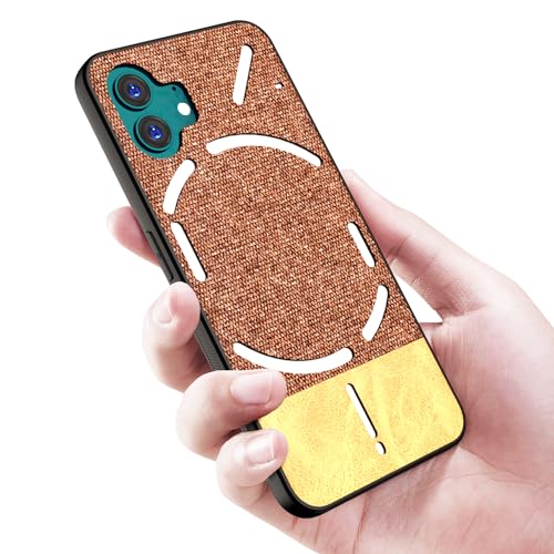 Kapa Soft Fabric Leather Hybrid Protective Back Cover for