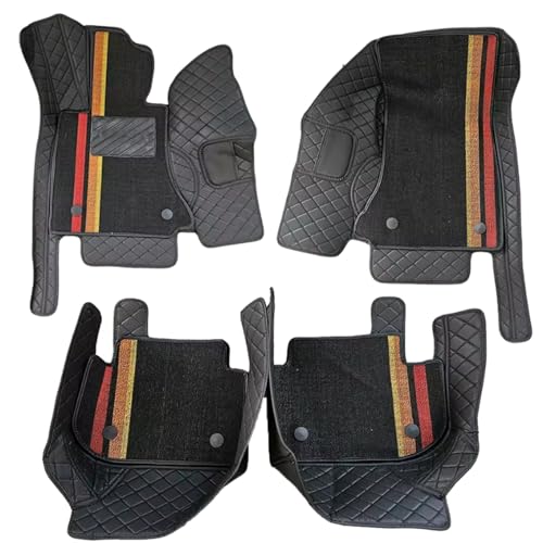 Tapis de sol voiture anti-saleté Série 7 E65 couverture complète double couche