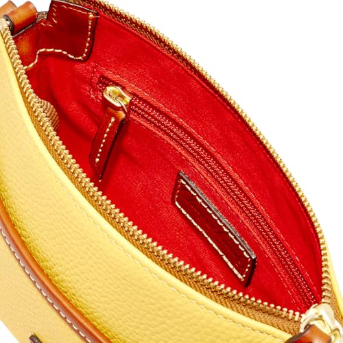 Dooney & Bourke Women's Crossbody Handbags, Pebble Grain Ginger Small Crossbody Bags for Women3