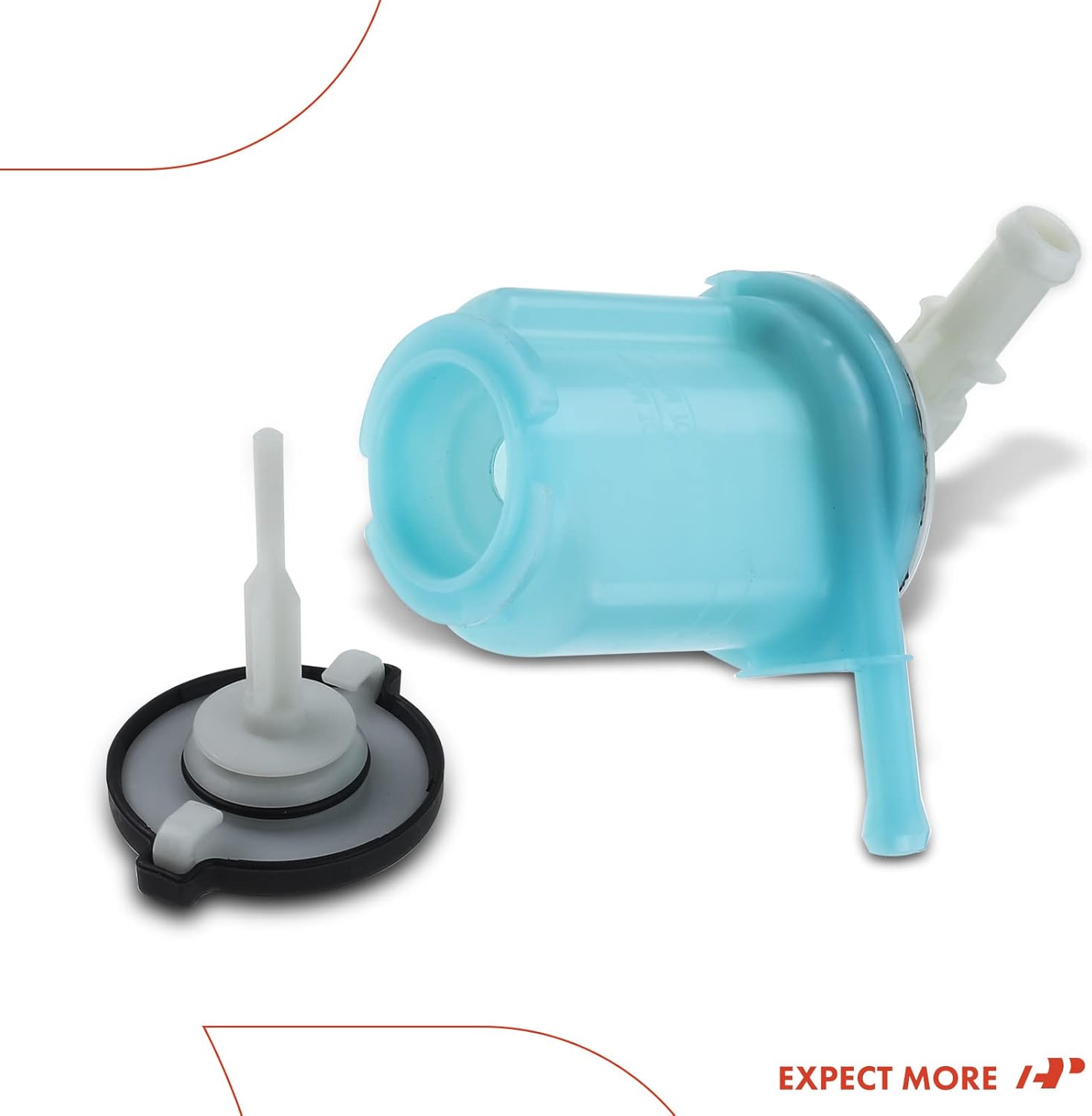 A-Premium Power Steering Reservoir/Tank with Cap Compatible with Toyota RAV4 2001-2005, 2.0L 2.4L