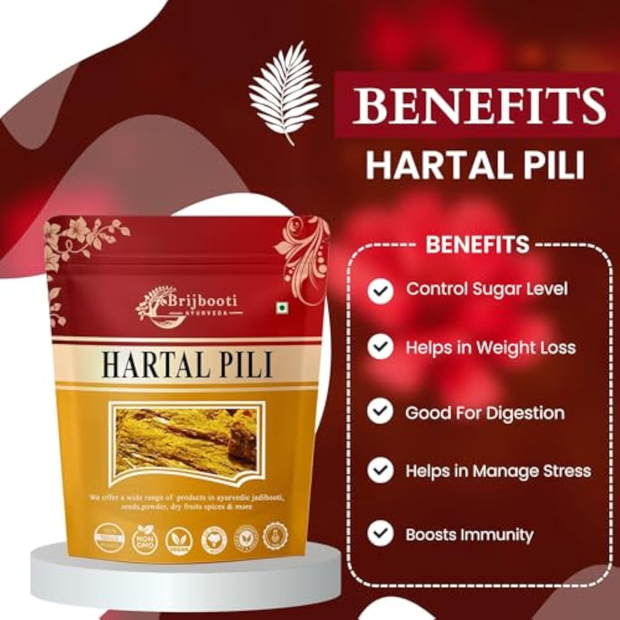 Hartaal Pili - Hadtaal Pili, Pure & Natural