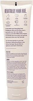 Overtone Daily Color Depositing Conditioner - 4.5oz Temporary Coloring Conditioner with Shea Butter & Coconut Oil - Refresh Color & Prevent Fading- Vegan & Cruelty-Free, Purple for Brown is Royal Plum
