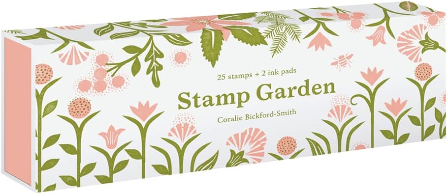 Stamp Garden: 25 stamps + 2 ink pads