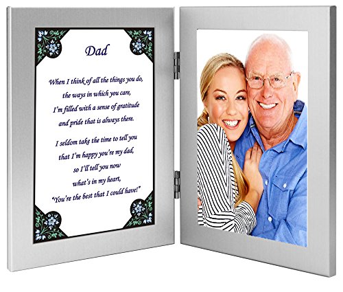 Dad Gift - Sweet Poem for Father's Day or His Birthday - Add