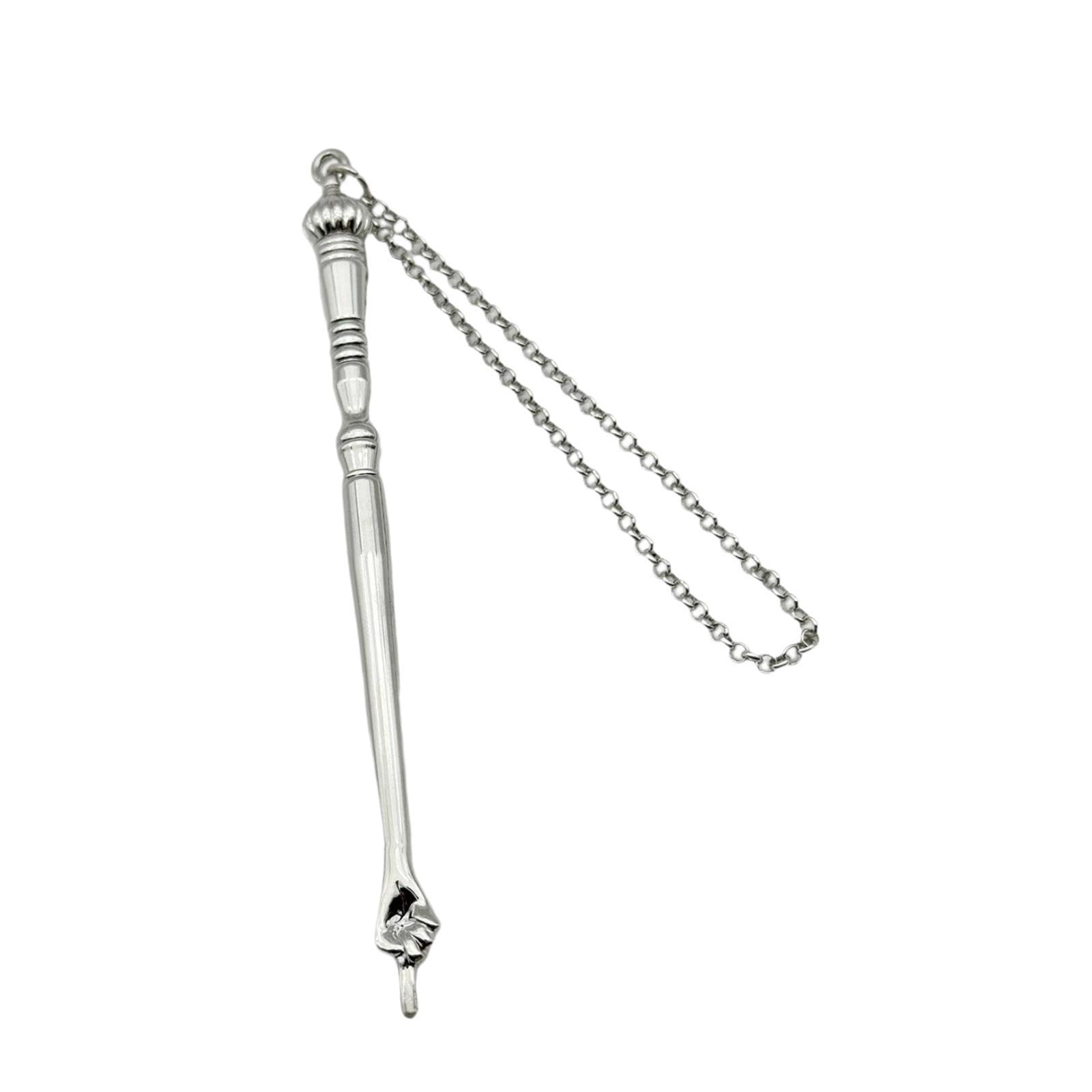 LOVIVER Yad Torah Pointer,Bible Reading Tool with Charm,Portable Bible Pointer Hand Pointer for Jewish Bar Mitzvah,Birthday,Fireplace, Onion Head