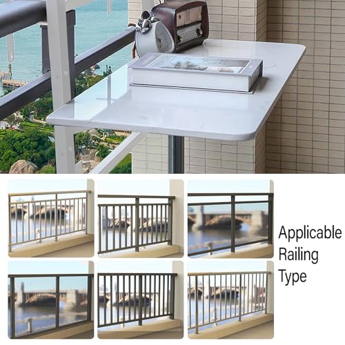Table de pluie balcon compacte pour gagner de la place