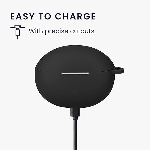 Miniatura 9 de kwmobile Funda compatible con Huawei Freebuds 5i - Funda de silicona para auriculares - Negro