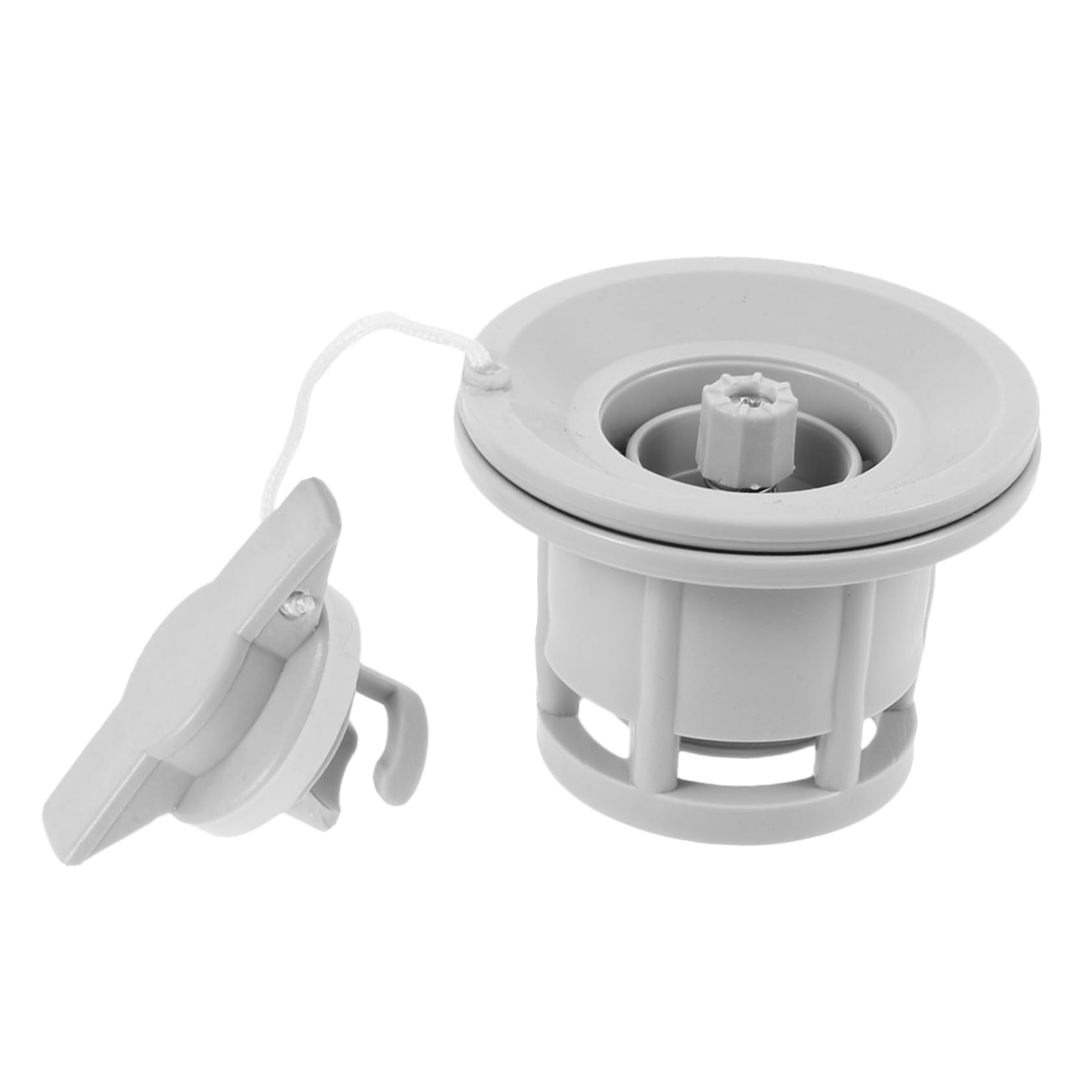 YARNOW Valvola per Gommone Clip Portabicchieri per Kayak Maniglia della Barca Trainabile Portapacchi per Kayak Pompa Elettrica per Gonfiabili Kit Spina per Kayak Corde Tappo Plastica