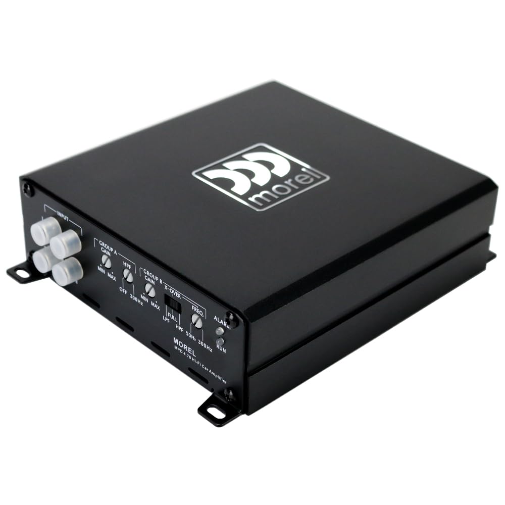 Amazon.com: Morel MPD 4.70 280W 4-Channel Car Audio Compact