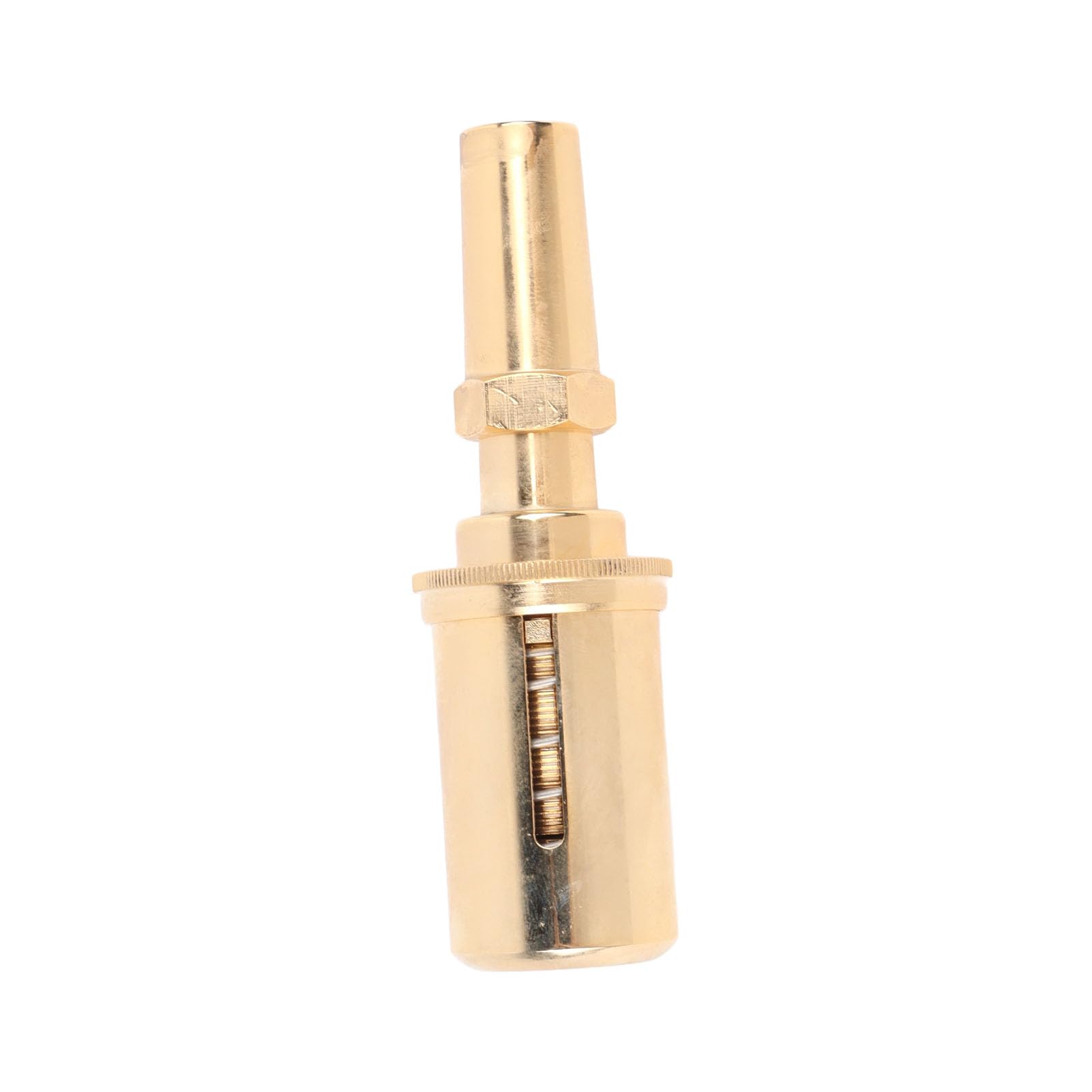 Valvola limitatrice di pressione per trombone Boccaglio per strumenti a fiato in ottone per allenamento della forza della bocca Accessorio per musicisti professionisti e (Gold)