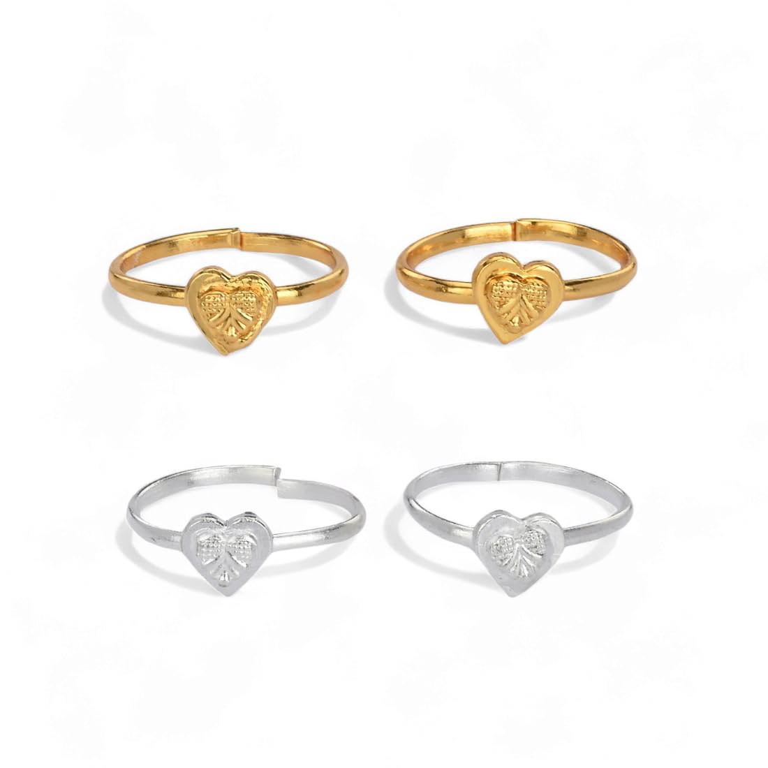 aanyacentric Toe Rings Adjustable, Traditional & Fashionable Accessories for Women-picture-20