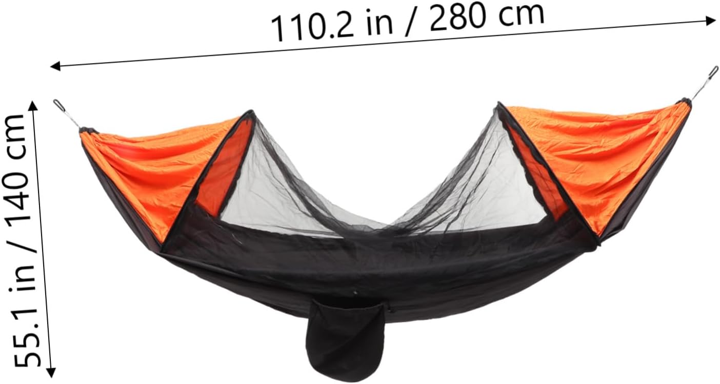 SUPVOX 1pc Portable Multi-Function Hammock Tent for Outdoor Camping and Hanging Bed for Relaxation Hiking and Picnics