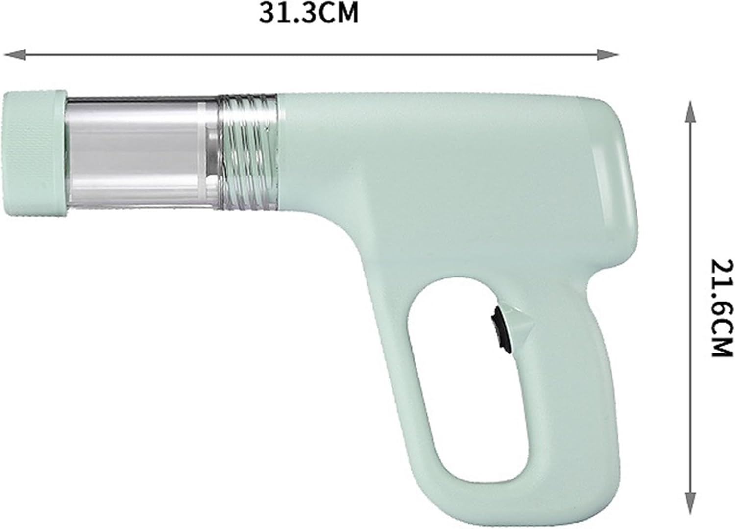 Noodle Machine, Handheld Pasta Maker Machine Electric ABS Noodle for Home Homemade Spaghetti Ramen(Green)