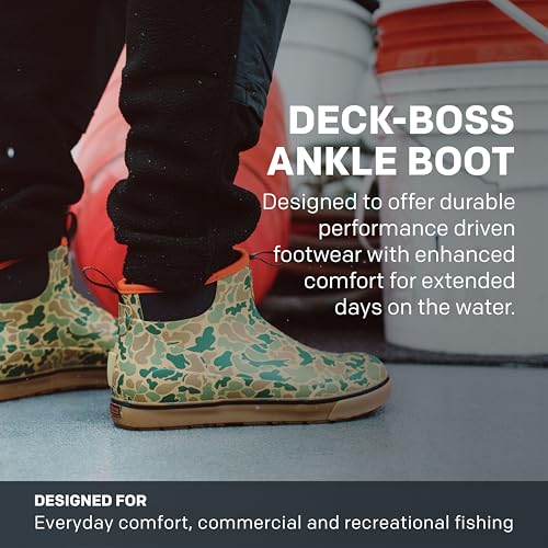 Image of Grundens Men's DECK-BOSS Ankle Boot | Durable, Waterproof