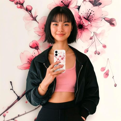 Coque Samsung A54 5G rigide et fine ONEFLOW à motif floral rose