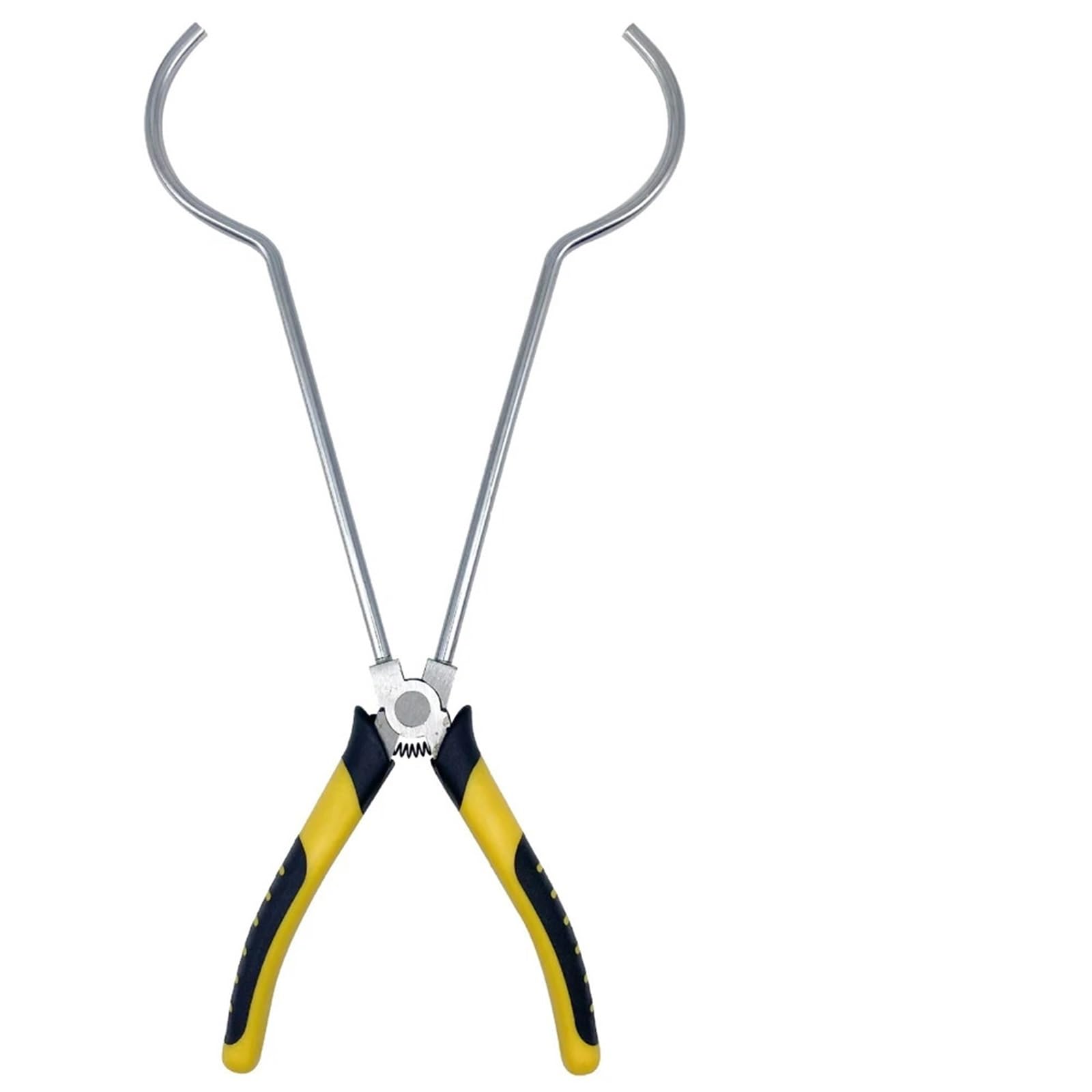 Tiegelzange Professionelle hochhitzebeständige Tiegelzange for die Schmuckherstellung, Goldschmelzen, Metallgießen, DIY-Handwerk, Gießerei-Werkzeugzubehör(2PCS)