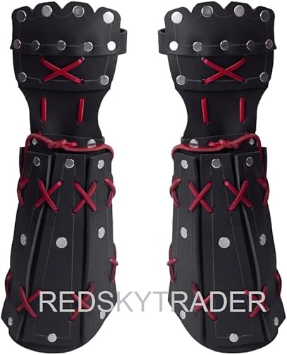 Miniatura 4 de Armadura samurái de cuero, armadura vikinga medieval para cosplay, armadura de caballero de cuero, armadura vikinga unisex de fantasía steampunk