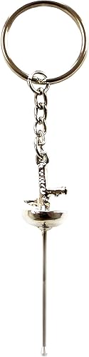 Miniatura 5 de LEONARK Llavero de esgrima, regalo de recuerdo para fanáticos del deporte, regalos para esgrima
