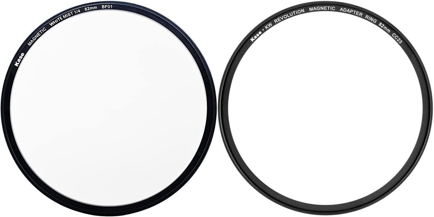 Filtro magnético de 82 mm Kase de niebla blanca para evitar luces quemadas 3