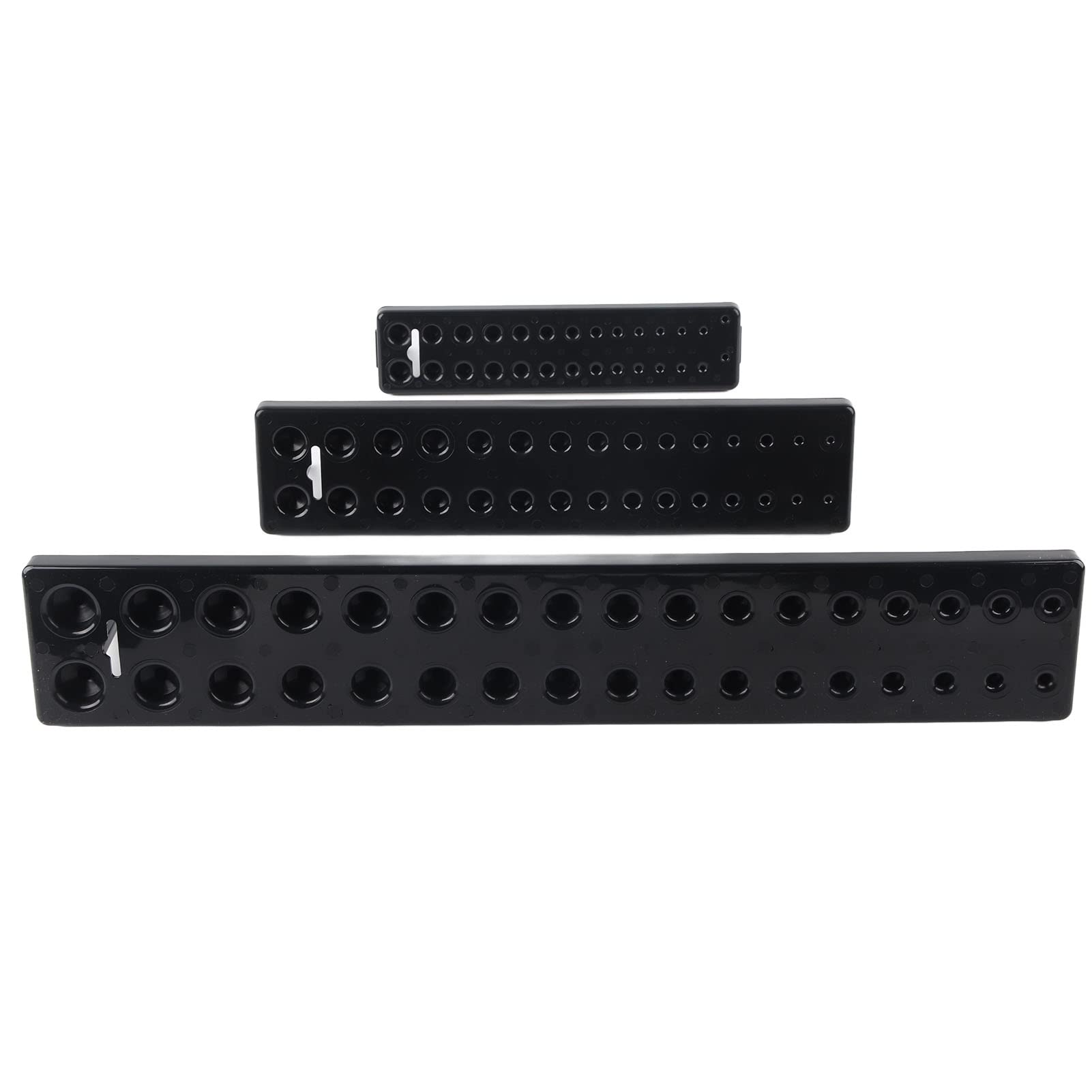 Socket Organizer, Socket Organizer Tool Tray Set Holder 3PCS Tray Set 1/4