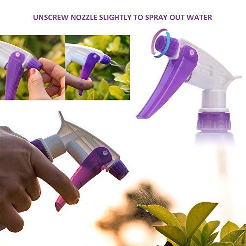 SELOOT Gardening Tools Set, Gardening Planting Tools Set Home Gardening Flowers Vegetables Potted Trim Loosing Planting Tools (5 Piece Purple)